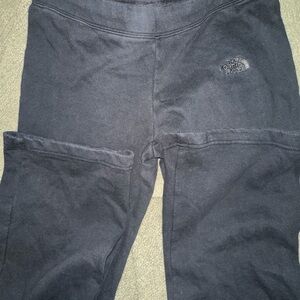The North Face Black sweatpants wide leg women’s size medium